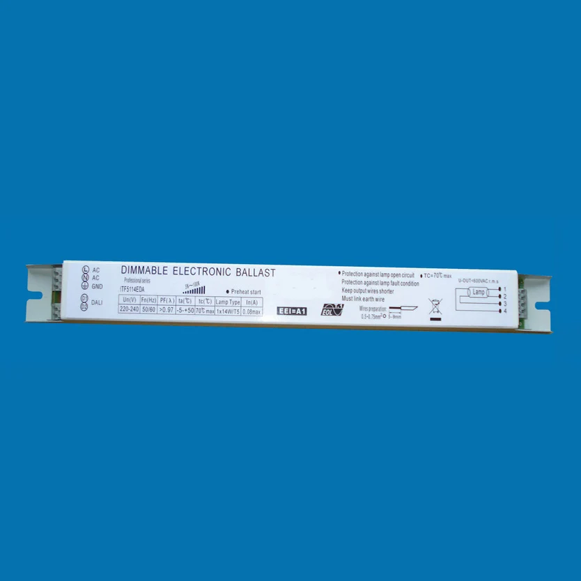 [PL plug lamp use] 0/1-10V dimmable electronic ballast 220V tow two models 13W 26W