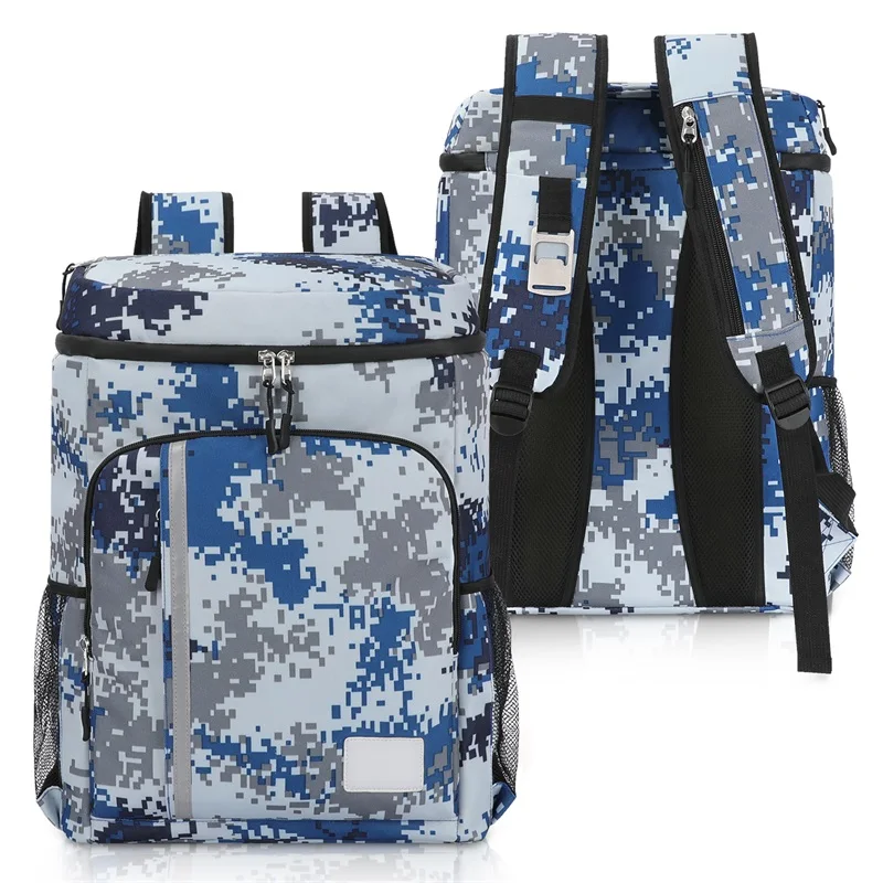 Camouflage color Waterproof Insulated Backpack Cooler Bag Beach Cooler Backpack Camouflage Cooler Backpack