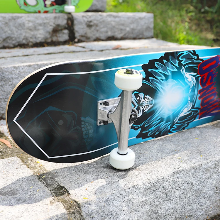 New Arrival Hard Rock Canadian Maple Complete Old School Skateboard Custom Street Skateboard