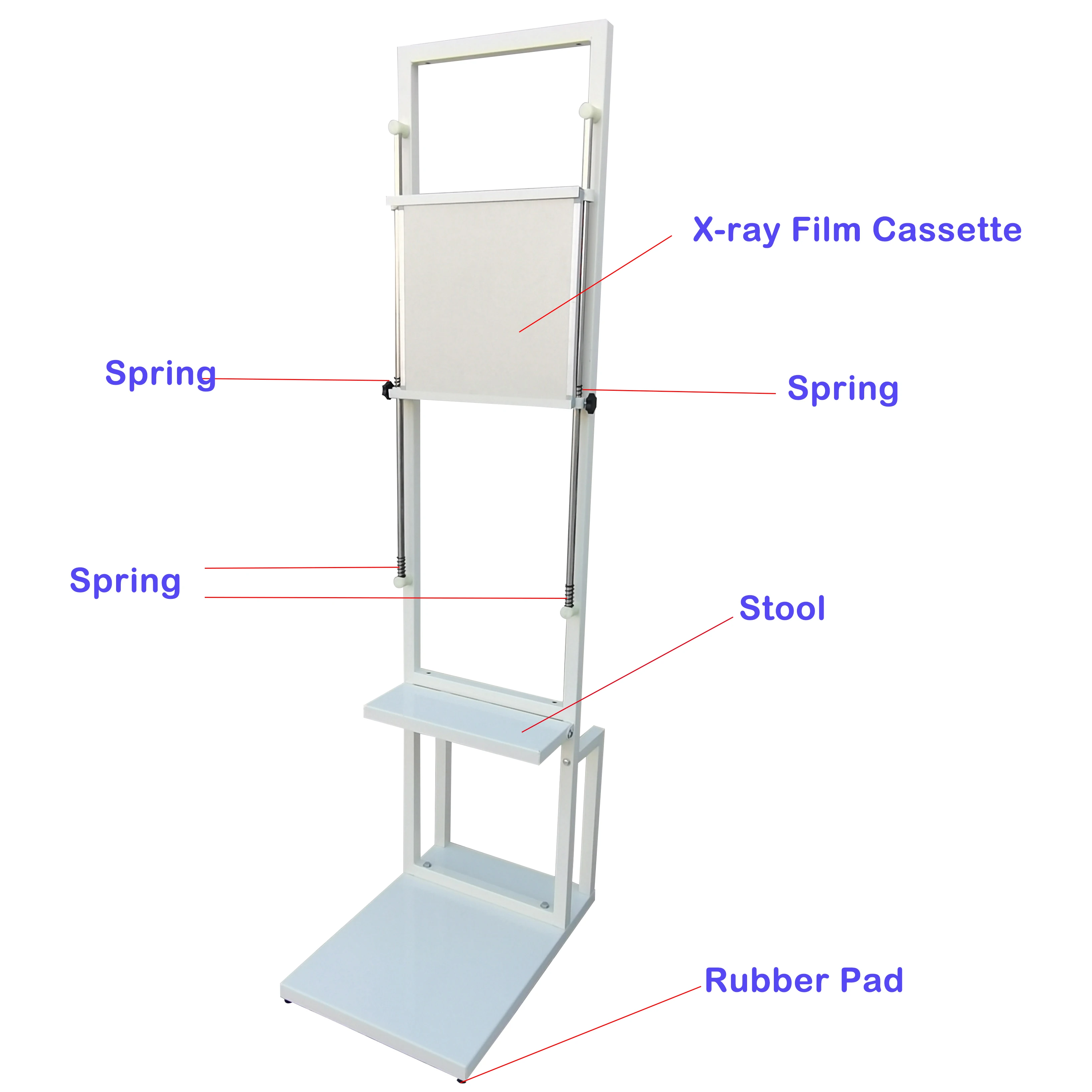 Cheapest Vertical Xray X ray X-ray Chest Film Bucky Cassette Stand Shelf for X-ray Machine
