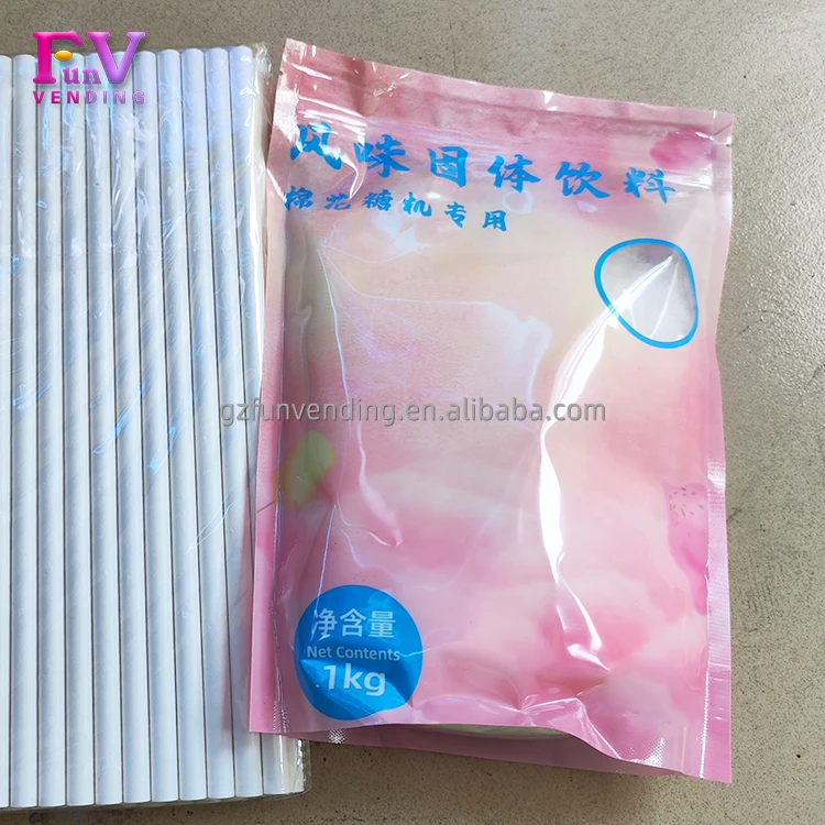1kg fruit flavor sugar for cotton candy floss