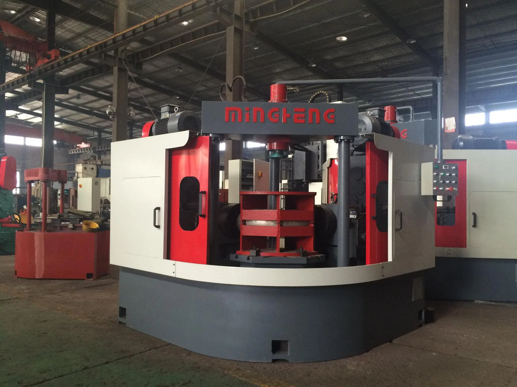 
Elbow beveling machine 