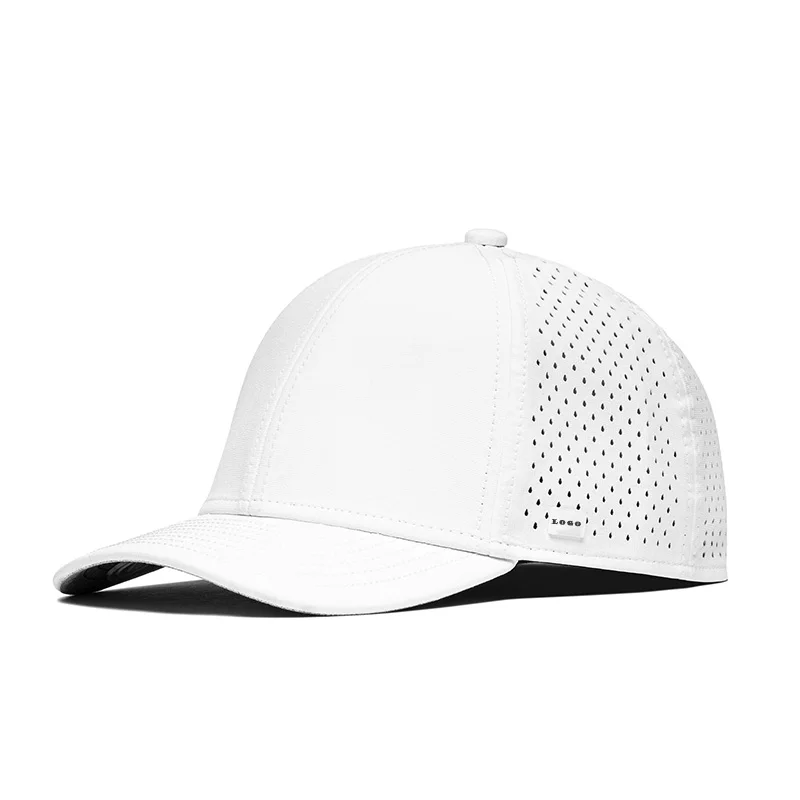 Able Custom Perforated Performance Snap Back Polo Hats Logo Embroidery ,Casquette,Custom Fitted Yupoong Snapback Baseball Cap