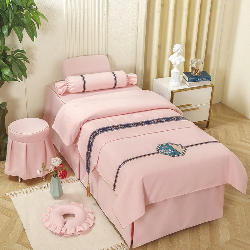 Brushed 100% micro polyester massage tables & beds table sheets
