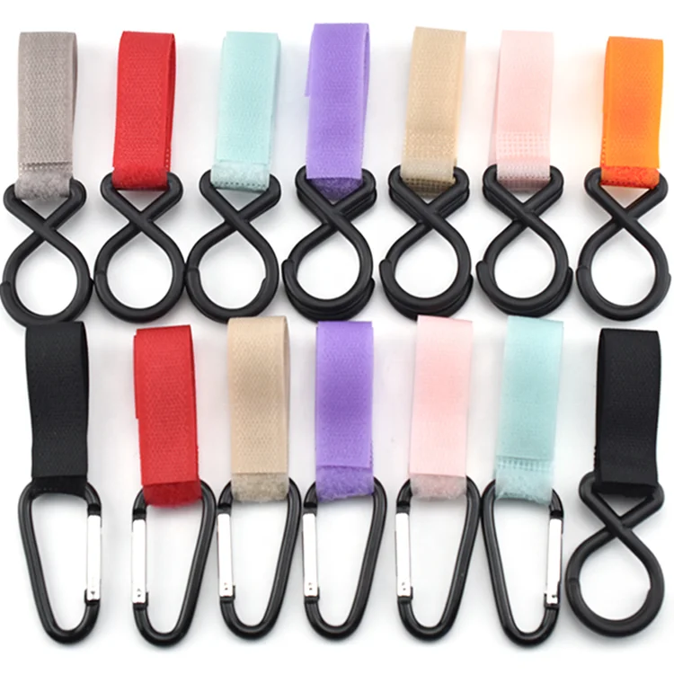 Custom size and print logo Self-Gripping Cable Ties Fastening wraps tape adjustable Reusable hook and loop strap with buckle