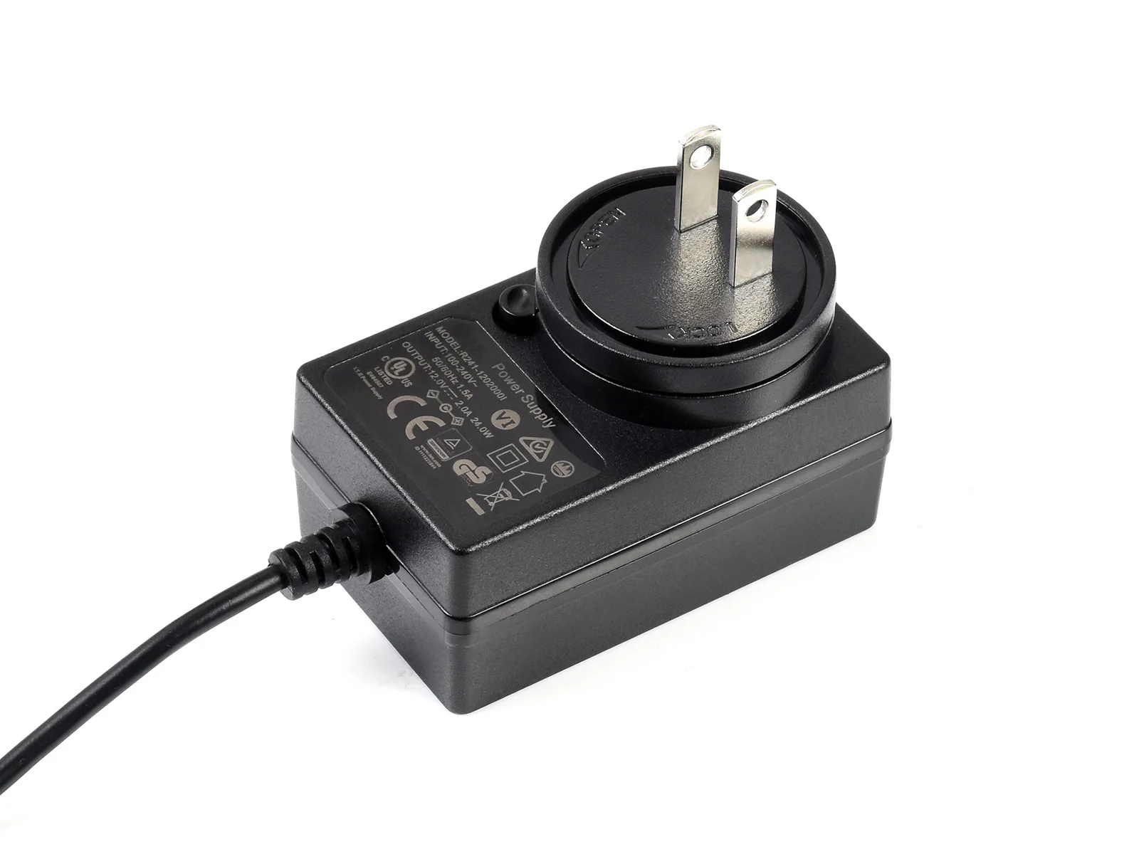 Блок питания Waveshare, адаптер питания, 12 В/2 А, выход постоянного тока