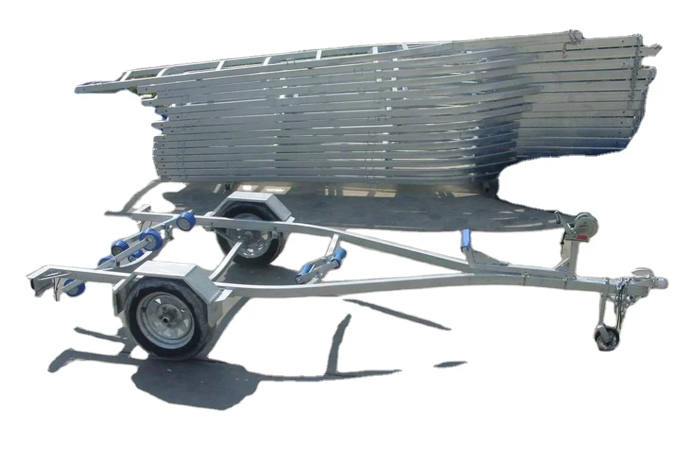 LIGHT DUTY 3.6M STEEL JET SKI TRAILER WITH ROLLER JST01