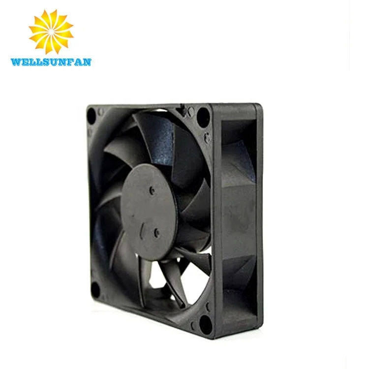 WellSunFan фабрика оптовая продажа наименьшая сертификация охлаждающая втулка 12 В 70X70x20 подшипник Shenzhen 24 в Ec 7020 Pc осевой вентилятор постоянного тока