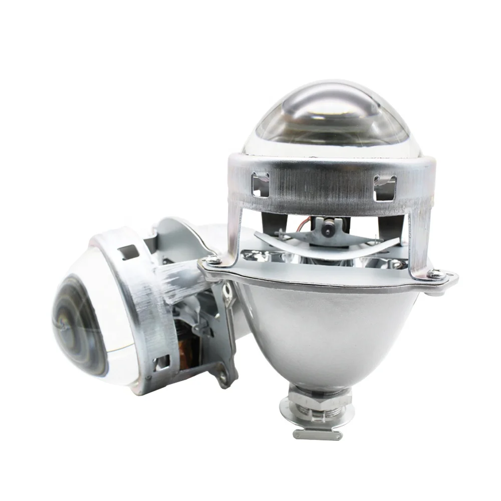 Автомобильная фара TAOCHIS, 3,0 дюйма, Биксеноновая фара, линза проектора для автомобиля, мотоцикла, передняя фара, Лампа H1, лампа, универсальная модификация фар