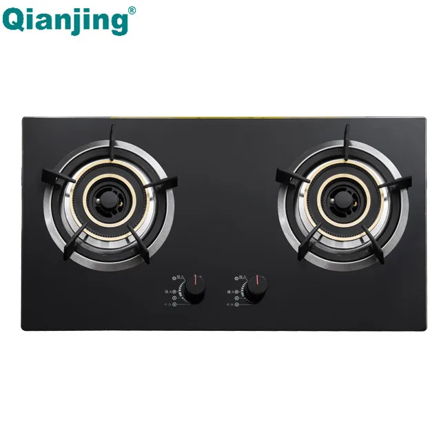 household enamel iron two burner table thermocouple gas hob stove gas Cooktops