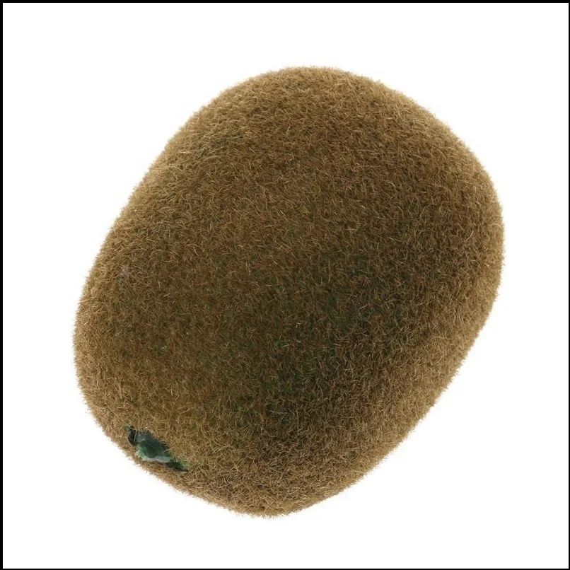 factory price cheap cheap lifelike decorative fake Kiwi fruit
