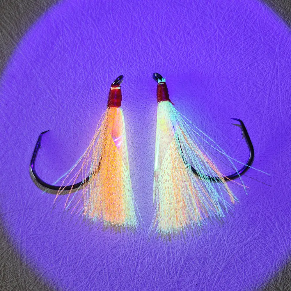 Alpha Fishing Hook Flasher Rigs1/0-10/0 Circle Hooks Rig Fishing Flashers Lure Saltwater Sabiki Rigs