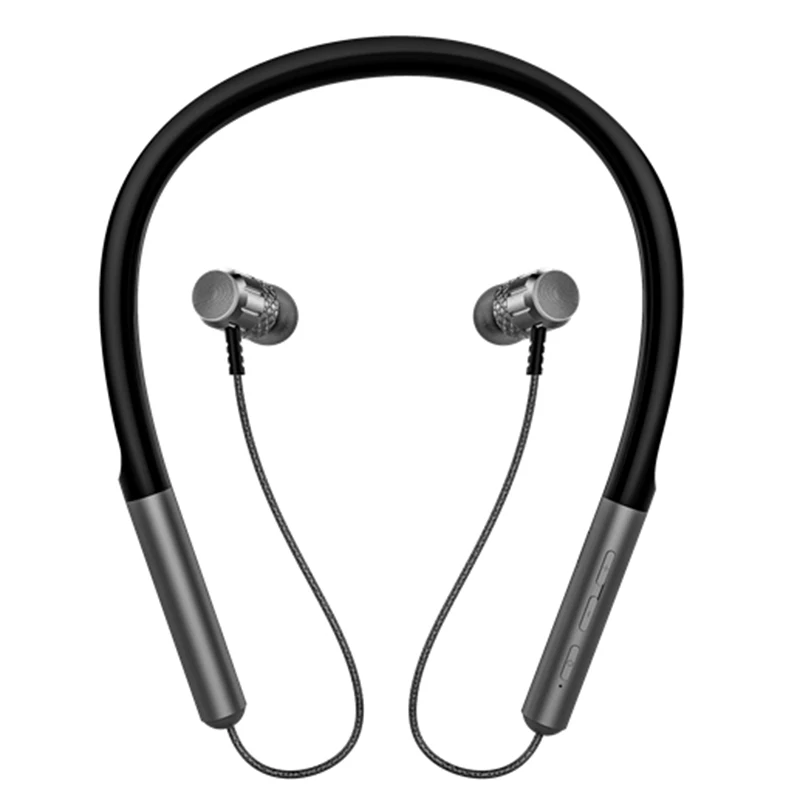 
Big Battery Neckband for Music 20hours playtime With TF Card Function Extra Bass Wireless Sport Headset 