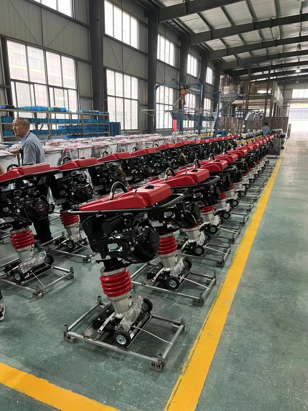 Cheap price tamping rammer Compactor Hammer Vibrating tamping rammer 80kgs monkey jump rammer