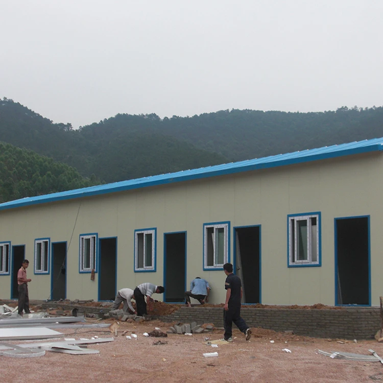 
China supplier light steel k type modular home new design prefabricated worker house 