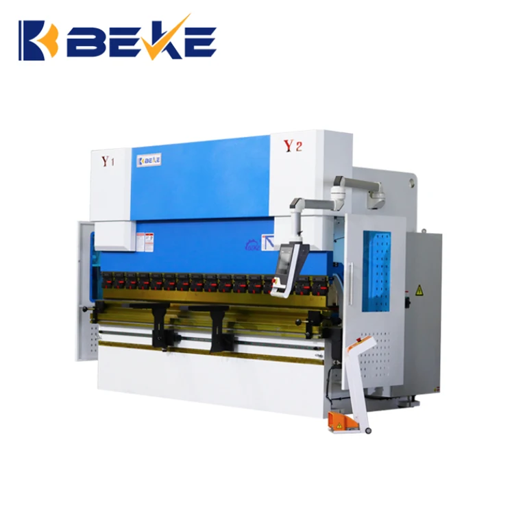 BEKE High Quality 3200*8mm Hydraulic Bender Machine / 4 Axis Cnc Press Brake