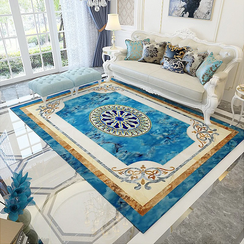 Multi Purpose Hand made Style for Home Fluffy Print Flooring Carpet.
