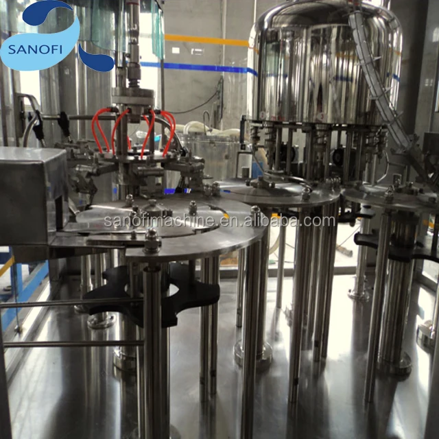 High-quality three-in-one bottle water filling machine