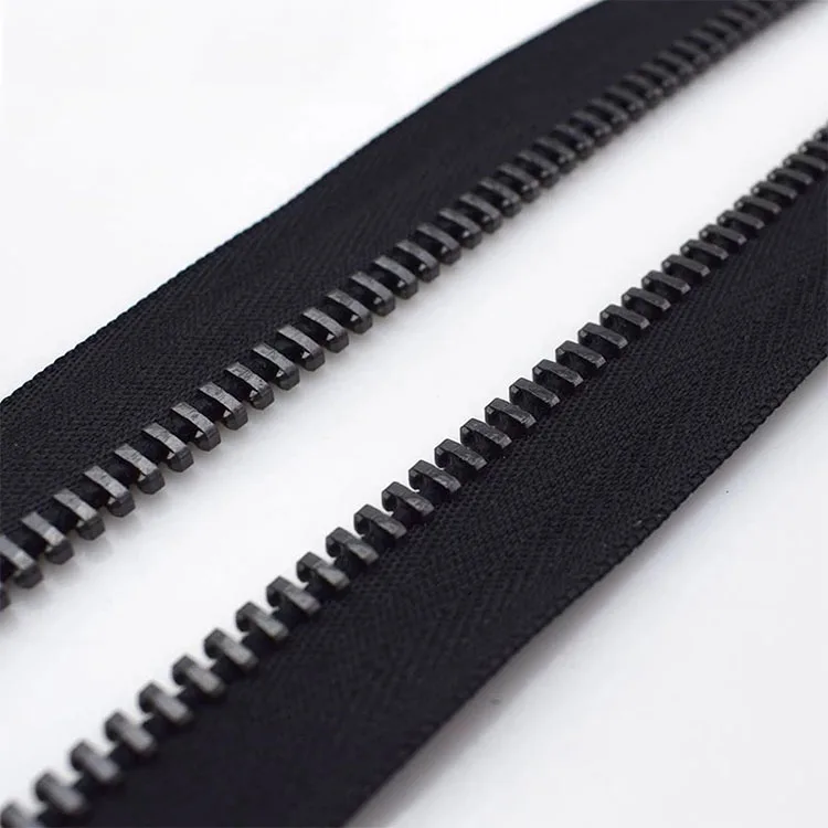 Clothing Garment Metal Zipper Time Lead Big Teeth Heavy Duty Zipper Plating Brass Teeth Open-End Zipper For Garment
