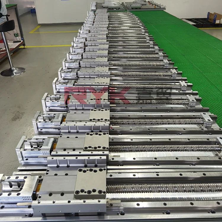 Низкая стоимость алюминиевая рама Роботизированная рука XYZ оси CNC 3-осевой линейный скользящий стол модуль