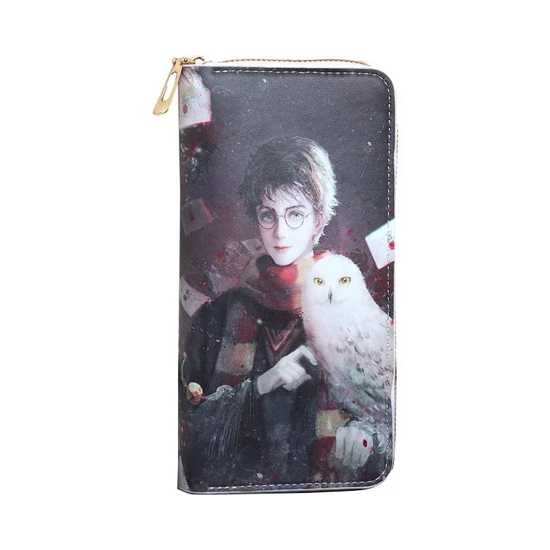 Factory Wholesale Custom Popular Styles PU Purse Games Anime Movie Wallets
