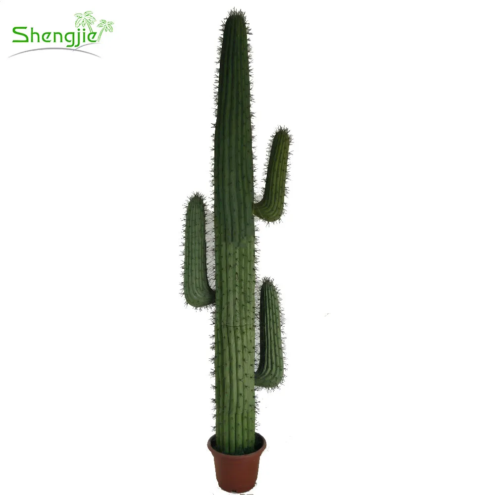 Wholesale Large Indoor Plastic Ornamental Decorative Artificial Cactus Plants