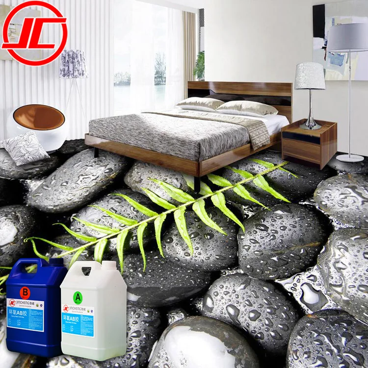 
Crystal Clear Resin for 3D Flooring 