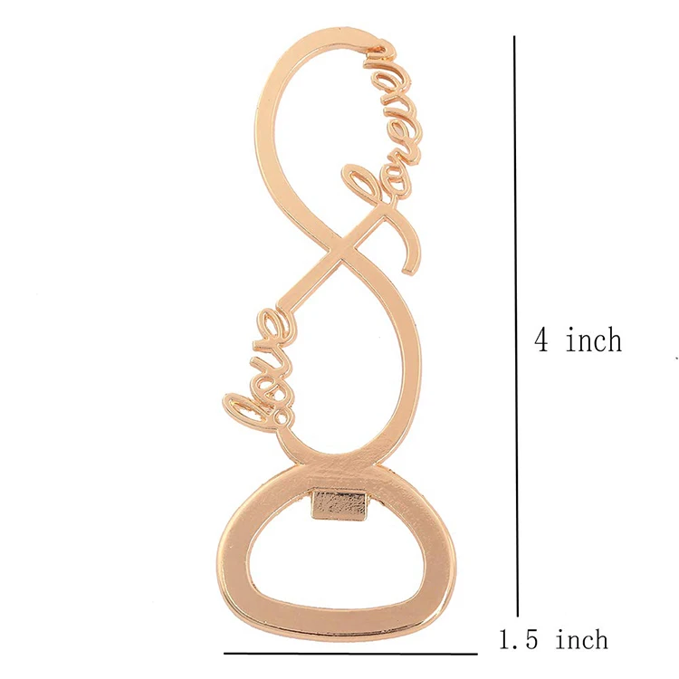 Bottle Opener For Guests Wedding Gifts Souvenirs Love Forever Bottle Opener