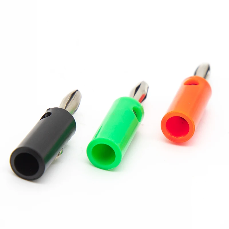 4mm adaptateur jack  socket connectors   4mm male banana connectors terminal blocks 4mm banana plug