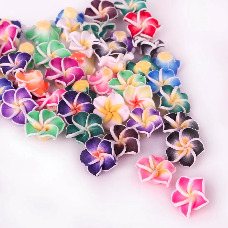 
Ceramic Soft Polymer Clay Egg Flowers Jewelry DIY Accessory 