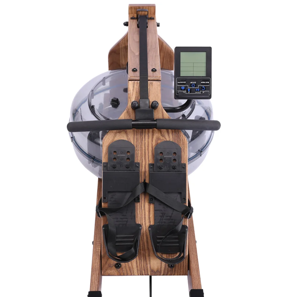 Factory direct sale noiseless machine rower with HD screen aerobic  gym fitness  water rowing machine