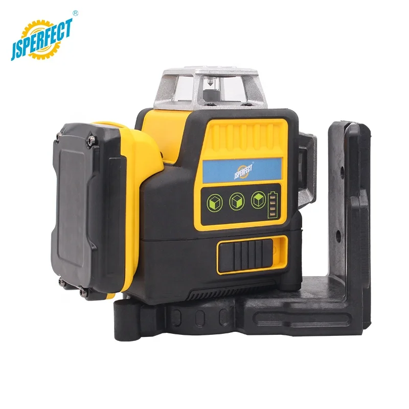 New 3D large capacity battery laser level 12 lines 3d self -leveling 360
