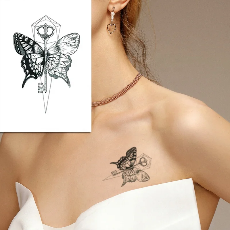 Temporary tattoo water transfer paper decal for laser printer and inkjet fake tattoo paper