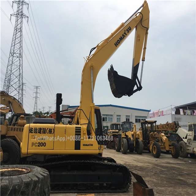 Ручной komatsu pc200-6/pc220-6 Роторный экскаватор для продажи/у pc200-6 продажи
