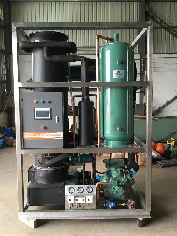 Commercial 1 ton Ice Machine/ice Tube Maker/industrial Ice Tube Ice Making Machine