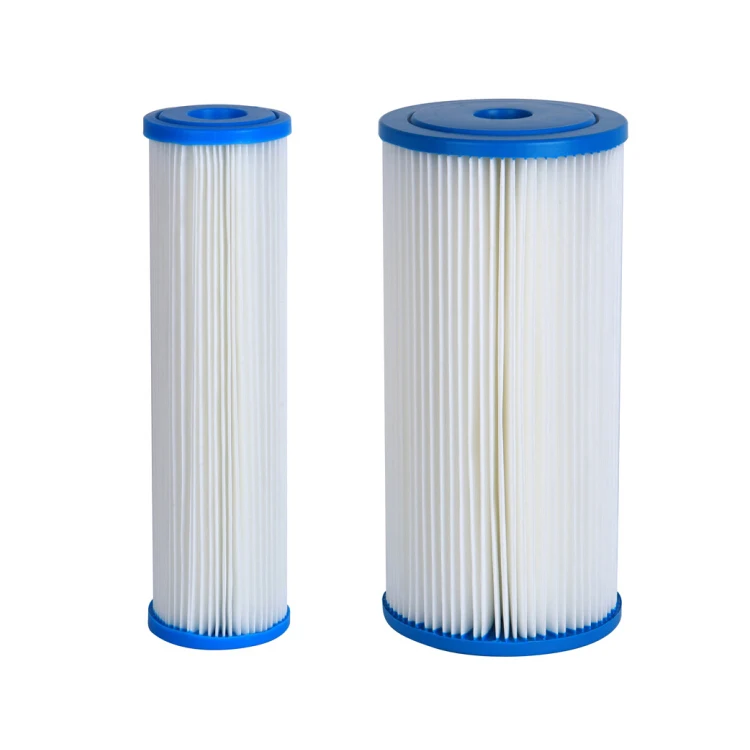 big blue pp pleated washable sediment water filter 10 x 4.5' , 20 x 4.5 inch for water treatment