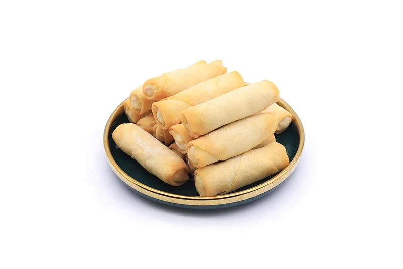 Sinocharm китайская простая Восточная еда Dimsum Снэк овощной рулон IQF замороженная жареная пружина