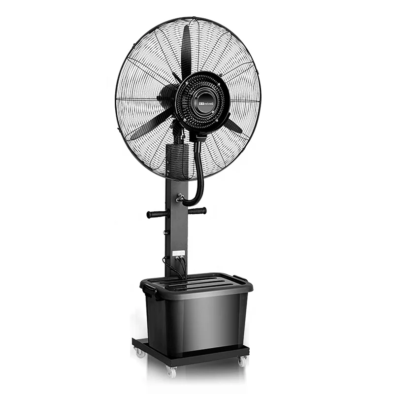 10 Gallon water tank Tropic Breeze Portable Misting Fan with 90 Degree Oscillation with Wheels 3 Speed for Your Bedroom Office