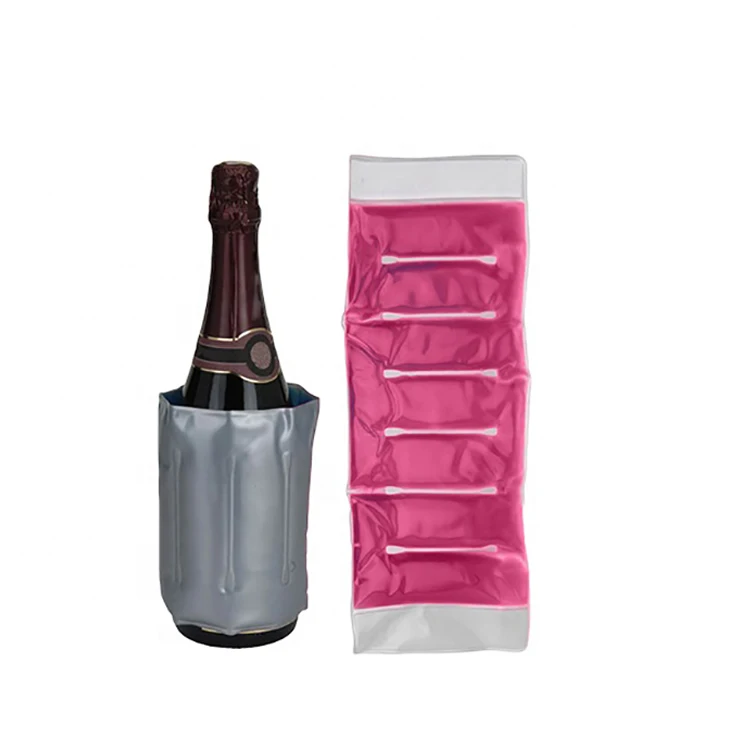 2021 Reasonable Design Insulation Wine Chiller Bottle Alcohol Bottle Cooler Sleeve