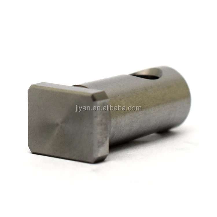 OEM заводская цена CNC повернутый и фрезерный из нержавеющей стали с квадратной головкой цилиндрическая вставка отверстиями