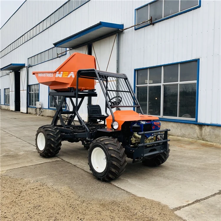 mini tractor backhoe loader for agriculture and palm oil plantations