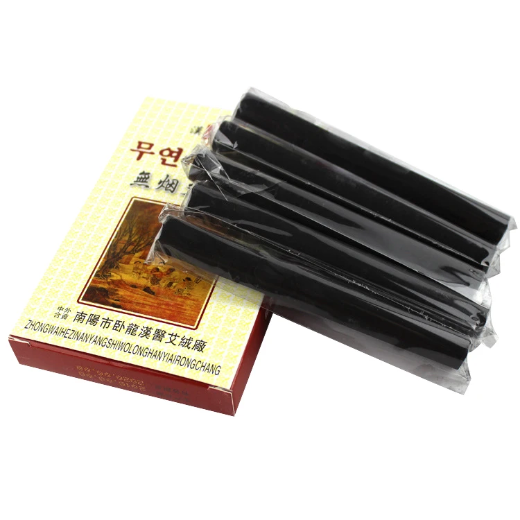 Shanghai Supplier Chinese medicine Smokeless Moxa Rolls for Moxibustion