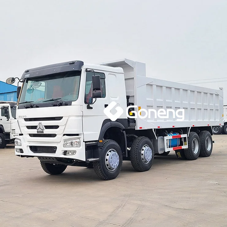 heavy duty used dump truck 12 wheel price 420hp 371hp howo 8x4 12 wheeler sand tipper truck brand new