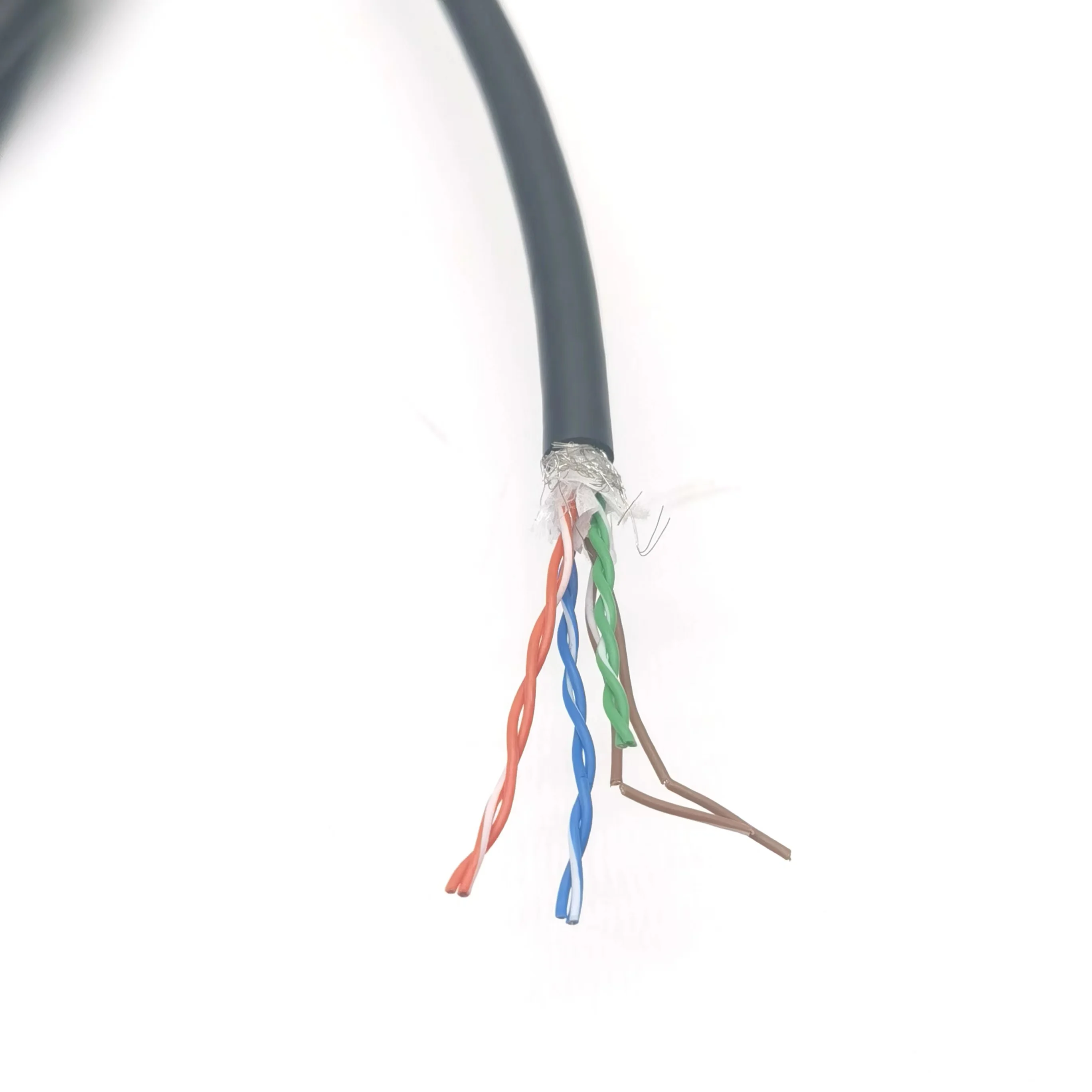 LIYCY (TP) Flexible Acids and Bases Resistance PVC 2 Core Shielded Twisted Pair Cable