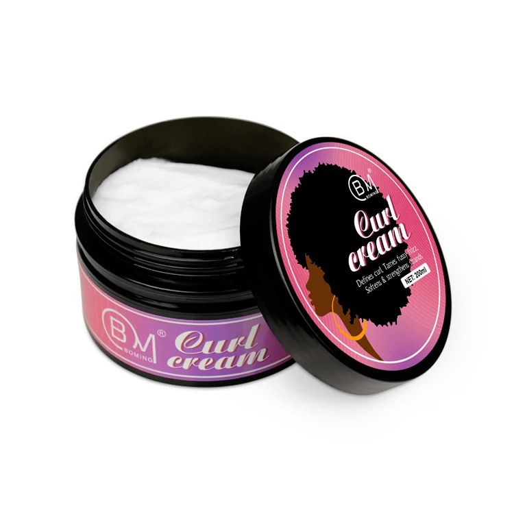 custom logo enhancing curl cream hair curly cream moisturizing curly hair cream private labeling