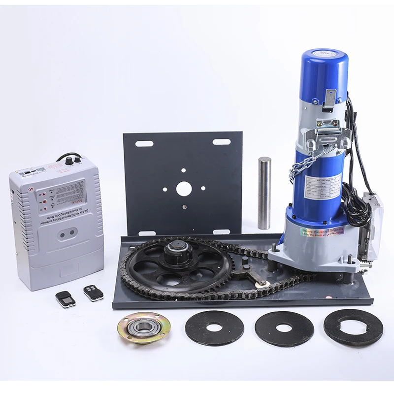 2024 smart system automatic electric motor complete machine industrial 24V dc 800kg roller shutter door motor