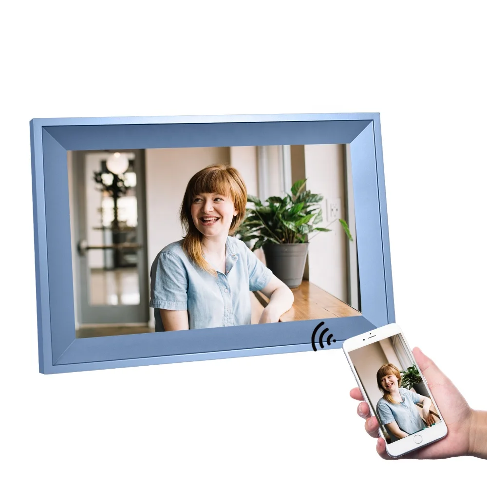 Frameo приложение 10 1 дюймовая рамка с сенсорным экраном IPS HD дисплей 16 Гб цифровая камера Wi-Fi для фото рамки картин из планшетный ПК смарт-чехол