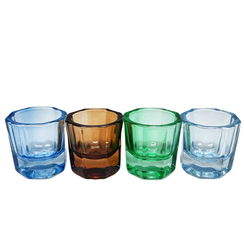 Dental Glass Dappen Dishes Mixing Cups Multicolor 10 ml Dental Product