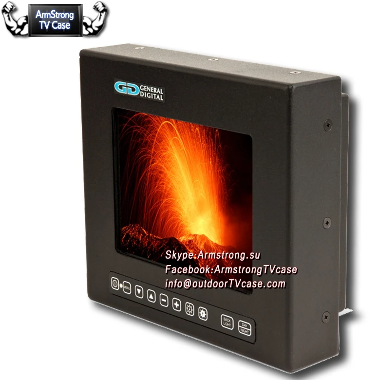 
ARMS1266OTE wholesale led network advertising player Outdoor Waterproof fans cooling advertising led player cover 