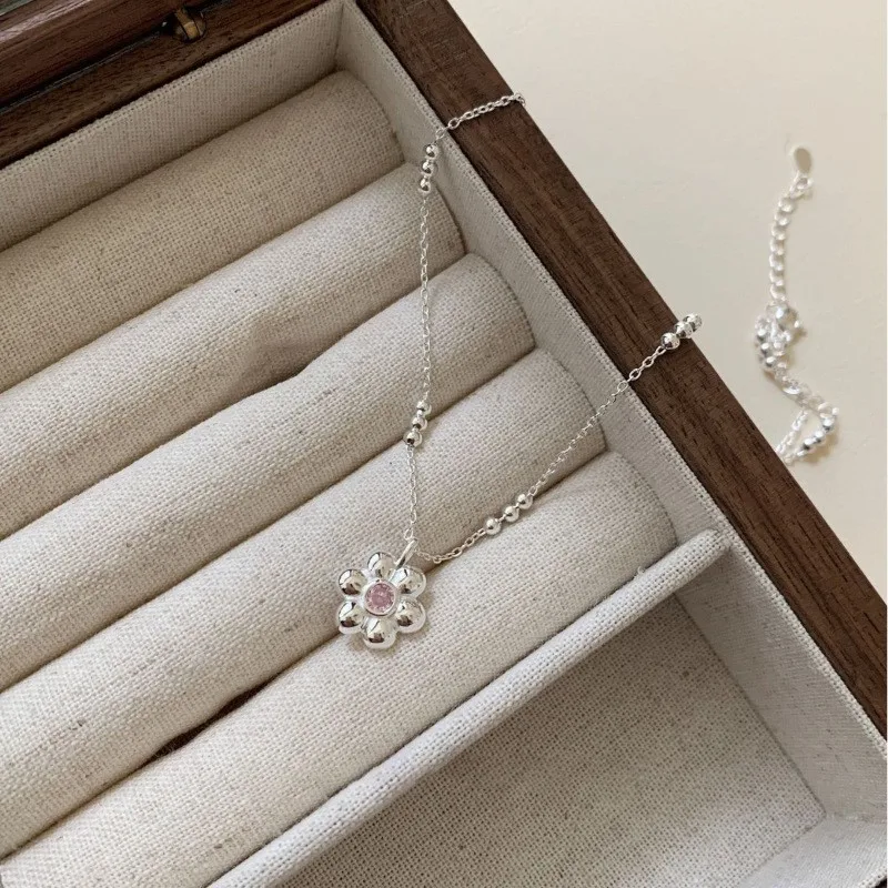 DAIHE 2024 Pendant for Necklace Pearl Colorless Collar Chain with High Grade Fashion Jewelry Necklace for Women